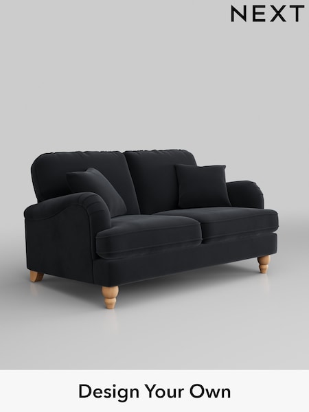 Plush Velvet Easy Clean/Charcoal Grey Lilly Ii (445018) | £850
