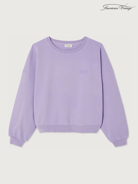 Purple - American Vintage Jitbay Sweatshirt