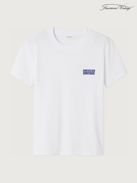 White - American Vintage Ykobow T-shirt
