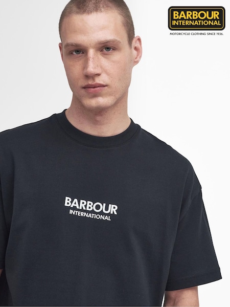 Barbour® International Oversized Formula 100% Cotton T-Shirt (448286) | £40