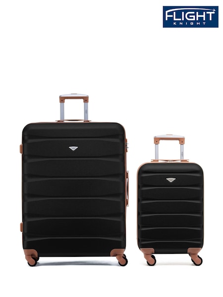 Set Of 2 Large Check-In & Small Carry-On Hardcase Travel Suitcase (449262) | £110