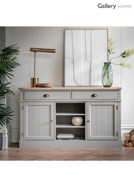 Gallery Home Prairie Cream Leroy 2 Door/2 Drawer Sideboard (450425) | £775