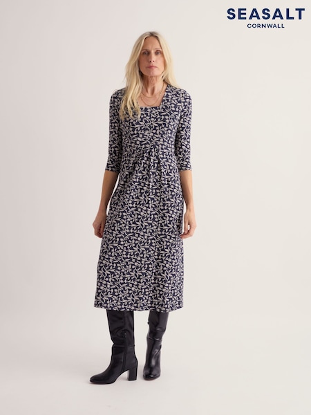 Blue - Seasalt Cornwall Seed Packet Dress