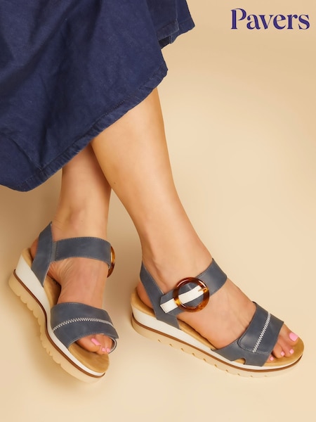 Pavers Comfortable Wedge Heel Sandals (451890) | £33