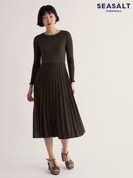 Black - Seasalt Cornwall Glass Stem Dress