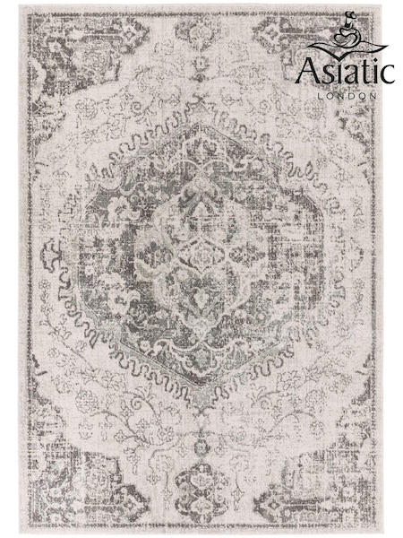 Asiatic Rugs Ivory Nova Medallion Rug (453460) | £82 - £233