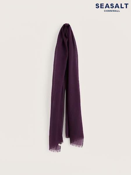 Purple - Seasalt Cornwall Pretty Useful Scarf