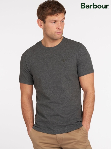 Barbour® Grey Mens 100% Cotton Sports T-Shirt (454917) | £30