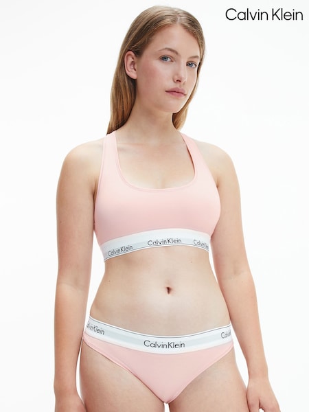 Calvin Klein Pink Modern Cotton Bikini Knickers (455024) | £23