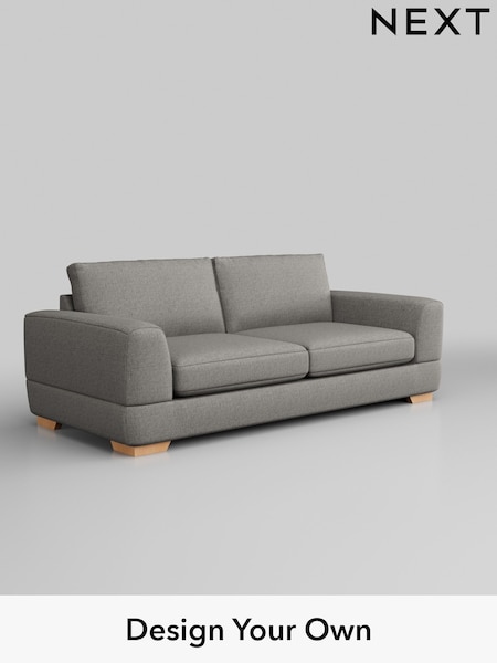 Woven Chenille Easy Clean/Light Grey Clayton (455431) | £1,325