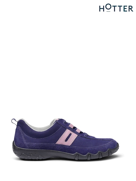 Purple - Hotter Standard Fit Leanne Ii Lace-up Active Trainers