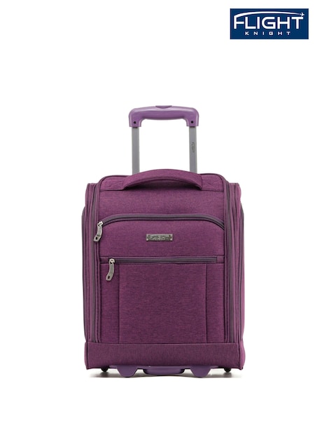 Flight Knight 45x36x20cm EasyJet Underseat Soft Case Cabin Carry On Suitcase Hand Mono Canvas  Luggage (455948) | £50
