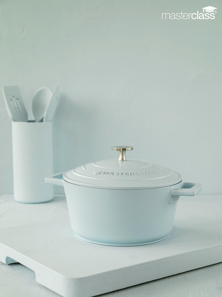 Masterclass Blue Cast Aluminium 2.5L Casserole Dish (456246) | £49