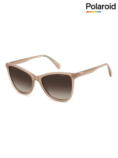 Nude - Polaroid Squared Sunglasses