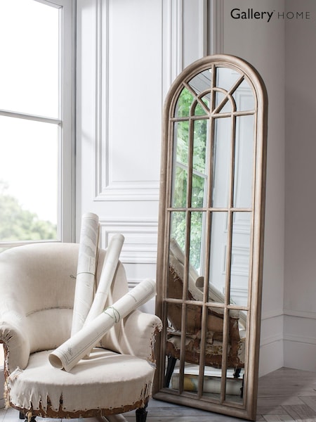 Gallery Home Natural Chagford Weathered Mirror (458019) | £180