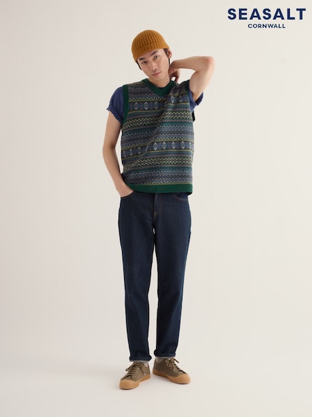 Green - Regular Seasalt Cornwall Walt Vest
