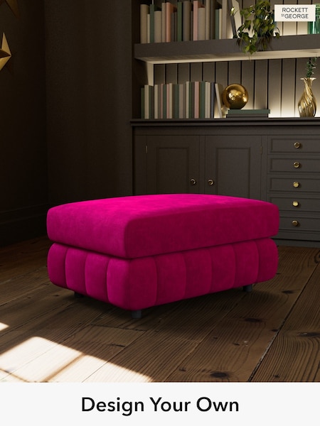 Luxe Kneedlecord Velvet/Harry's Pink The Bowie By Rockett St George (459333) | £450