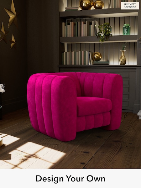 Luxe Kneedlecord Velvet/Harry's Pink The Bowie By Rockett St George (459333) | £799