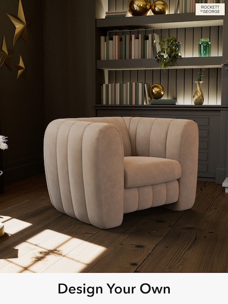 Luxe Kneedlecord Velvet/Natural Whisper The Bowie By Rockett St George (459339) | £799