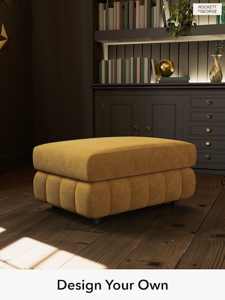 Luxe Kneedlecord Velvet/Golden Glow The Bowie By Rockett St George (459377) | £450