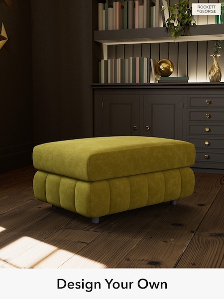 Luxe Kneedlecord Velvet/Vintage Green The Bowie By Rockett St George (459380) | £450