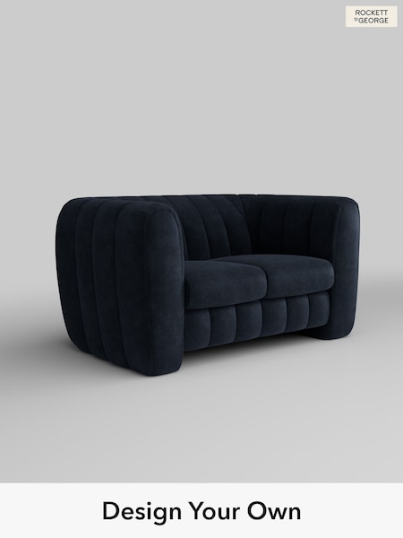Luxe Kneedlecord Velvet/Midnight Navy The Bowie By Rockett St George (459386) | £1,099
