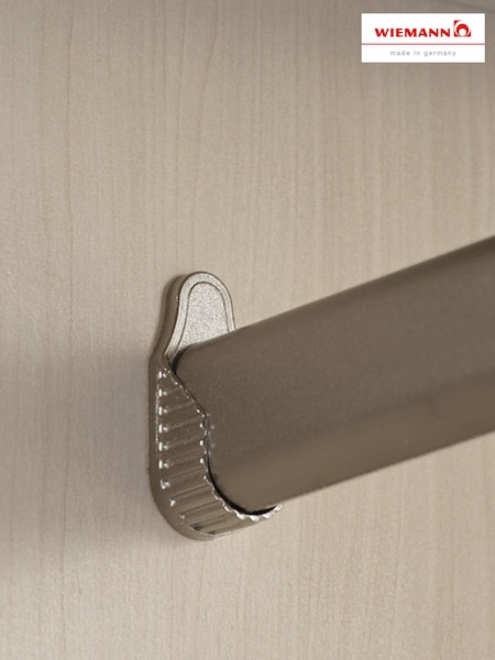 Wiemann Silver (Metal) Additional Wardrobe Internal Hanging Rail 47.5cm (460233) | £20