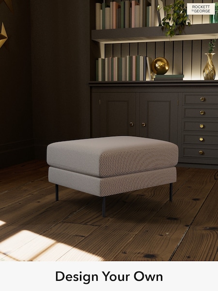 Studio Stripe Velvet/Sand and Black The Grace By Rockett St George (460465) | £350