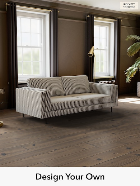 Geo Glam Woven/Sand and Black The Grace By Rockett St George (461707) | £1,599