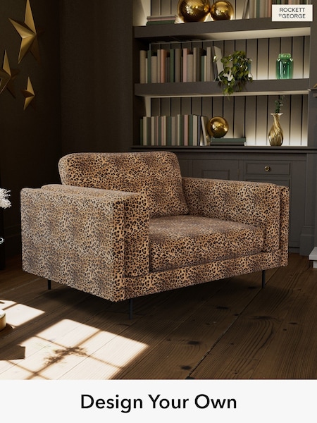 Leopard Love Velvet/Natural The Grace By Rockett St George (461740) | £975