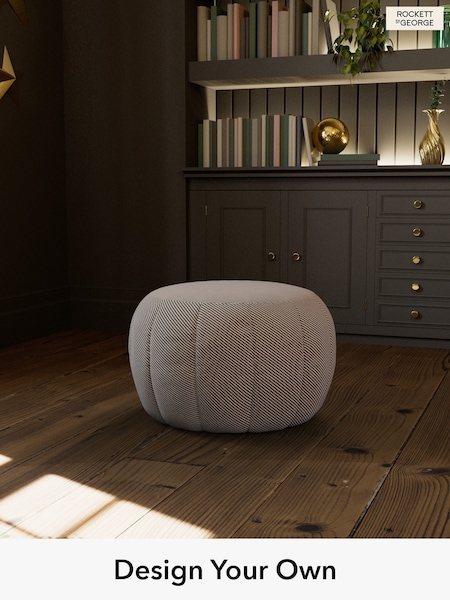Studio Stripe Velvet/Sand and Black The Bowie By Rockett St George (461831) | £225