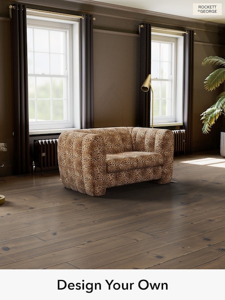 Leopard Love Velvet/Natural The Bowie By Rockett St George (461949) | £1,199