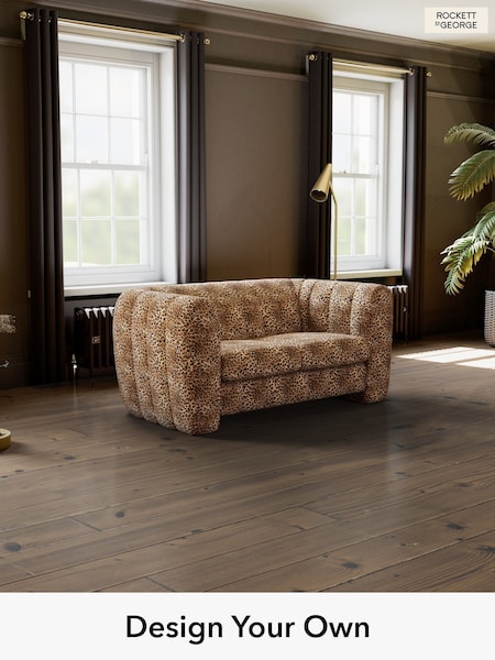 Leopard Love Velvet/Natural The Bowie By Rockett St George (461949) | £1,299