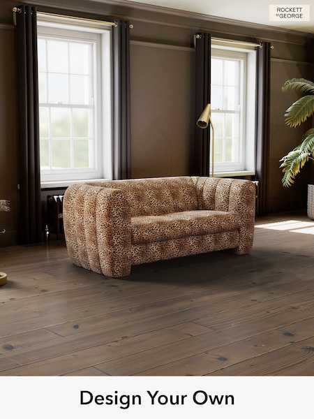 Leopard Love Velvet/Natural The Bowie By Rockett St George (461949) | £1,399