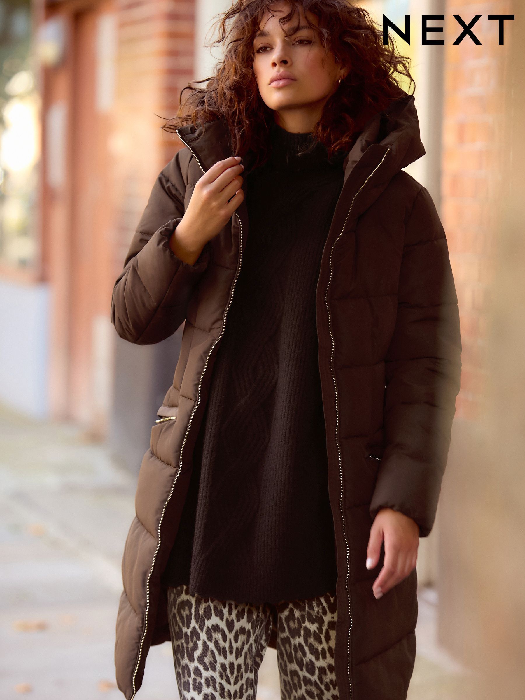 Womens coats mid length on sale