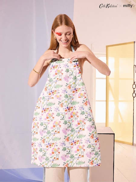 Cath Kidston Multi 100% Cotton Miffy Botanical Apron (462118) | £24