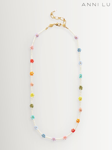 White - Anni Lu Flower Power Necklace