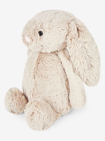 Jellycat Beige Personalised Jellycat Bashful Bunny Soft Toy (462575) | £29