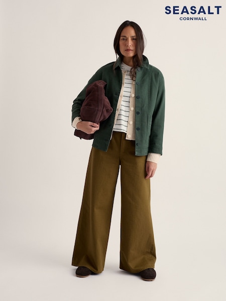 Green - Seasalt Cornwall Croplands Jacket
