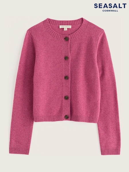 Pink - Seasalt Cornwall Tern Tide Cardigan