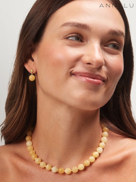Yellow - Anni Lu Ball Necklace