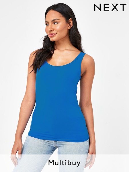 Blue Cobalt Thick Strap Vest (467656) | £7