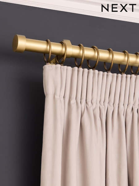 Gold 28mm Diameter Metal Curtain Pole Rings 6 Pack (468006) | £4