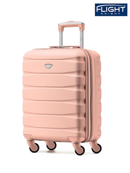 Flight Knight 55x40x20cm Ryanair Priority 4 Wheel ABS Hard Case Cabin Carry On Hand Luggage (468105) | £50