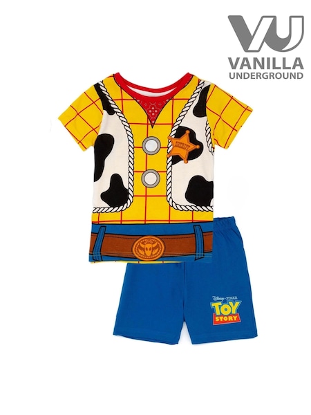 Vanilla Underground Blue Vanilla Underground Boys Blue Licensing Short 100% Cotton Pyjamas (469035) | £15