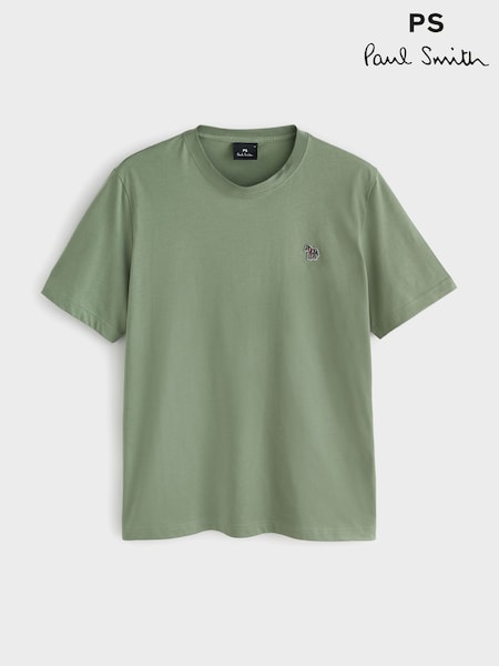 Green - Regular Paul Smith Zebra Logo T-shirt