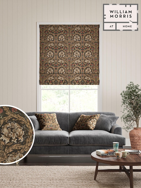 William Morris At Home Natural African Marigold Velvet Made to Measure Roman Blinds (470466) | £106