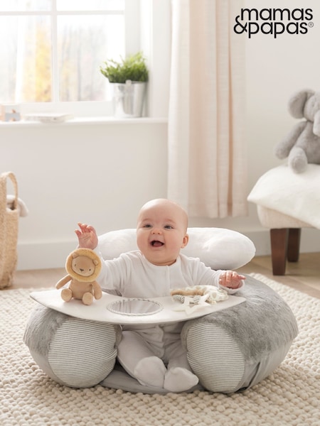 Mamas & Papas Grey Welcome To The World Sit and Play (472543) | £40