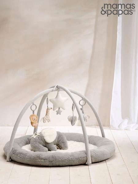 Mamas & Papas Grey Welcome To The World Playmat (472653) | £109