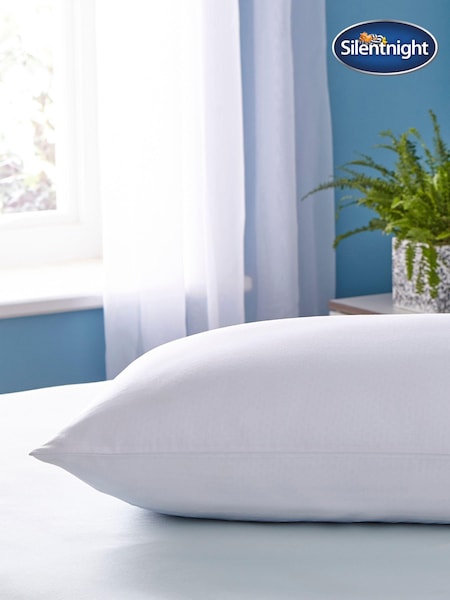 Silentnight White Wellbeing Cool Touch Pillowcase (472671) | £14